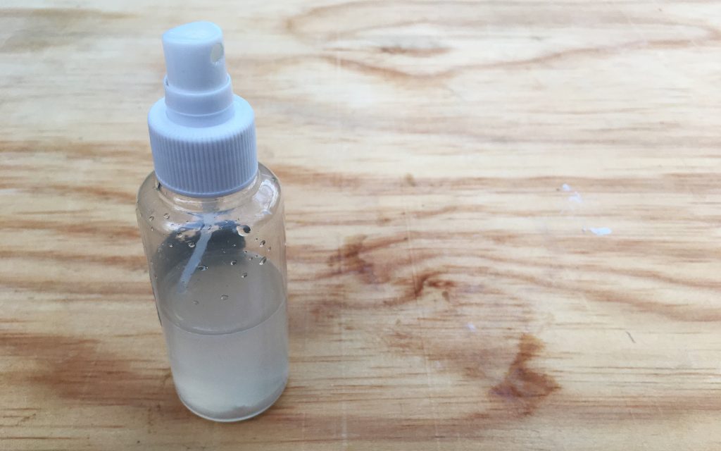 recipe image: homemade body spray recipe final product